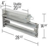 RHD-5-28-DUN HD Ramps Bolt-On Step Deck Loading Ramp  Dunnage Storage Bracket 1