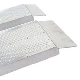 S-1500-P Guardian Aluminum Dual Runner Shed Ramps with Punch Plate Surface 3
