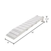S-40-18-090-RISER 90 L x 18 W HD Ramps Adjustable Wheel Risers for Single Wheels 3