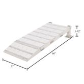 S-40-27-066-RISER 66 L x 27 W HD Ramps Adjustable Wheel Risers for Dual Wheels 3