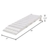 S-40-27-090-RISER 90 L x 27 W HD Ramps Adjustable Wheel Risers for Dual Wheels 3