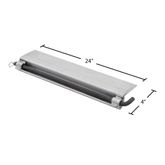 SKID-SEAT-A24 24 Aluminum Skid Seat Attaching Bracket for HD Ramps Pin-End Ramps 2