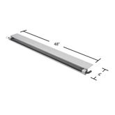 SKID-SEAT-A48 48 Aluminum Skid Seat Attaching Bracket for HD Ramps Pin-End Ramps 2