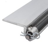 SKID-SEAT-A48 48 Aluminum Skid Seat Attaching Bracket for HD Ramps Pin-End Ramps 4