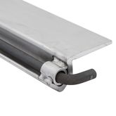 SKID-SEAT-A48 48 Aluminum Skid Seat Attaching Bracket for HD Ramps Pin-End Ramps 5