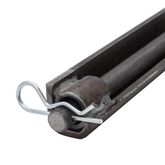 SKID-SEAT-S24 24 Steel Skid Seat Attaching Bracket for HD Ramps Pin-End Ramps 4