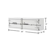 TC-181860-DP 60 x 18 x 18 HD Ramps Diamond Plate Underbody Trailer Toolbox  Lockable 2