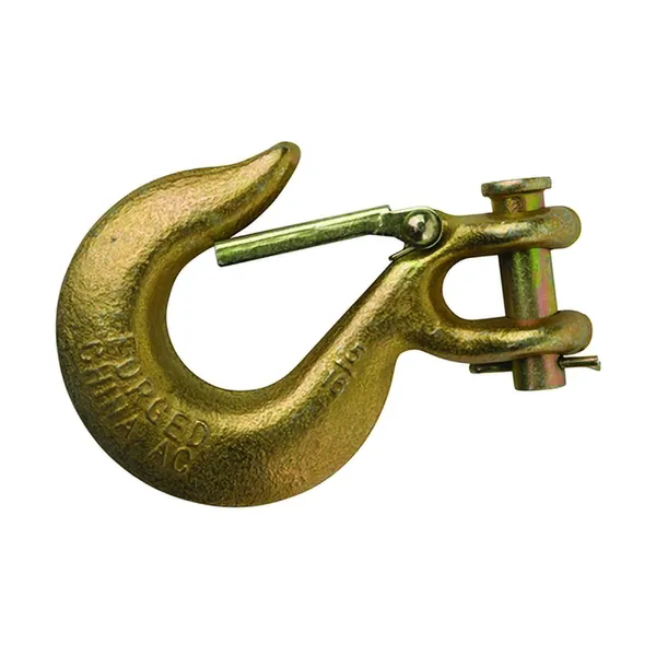 Robbor 5/16" Weld-On Grab Hook – Grade 70 Steel, 4,700 Lb WLL For Trailers, Tractors & Equipment