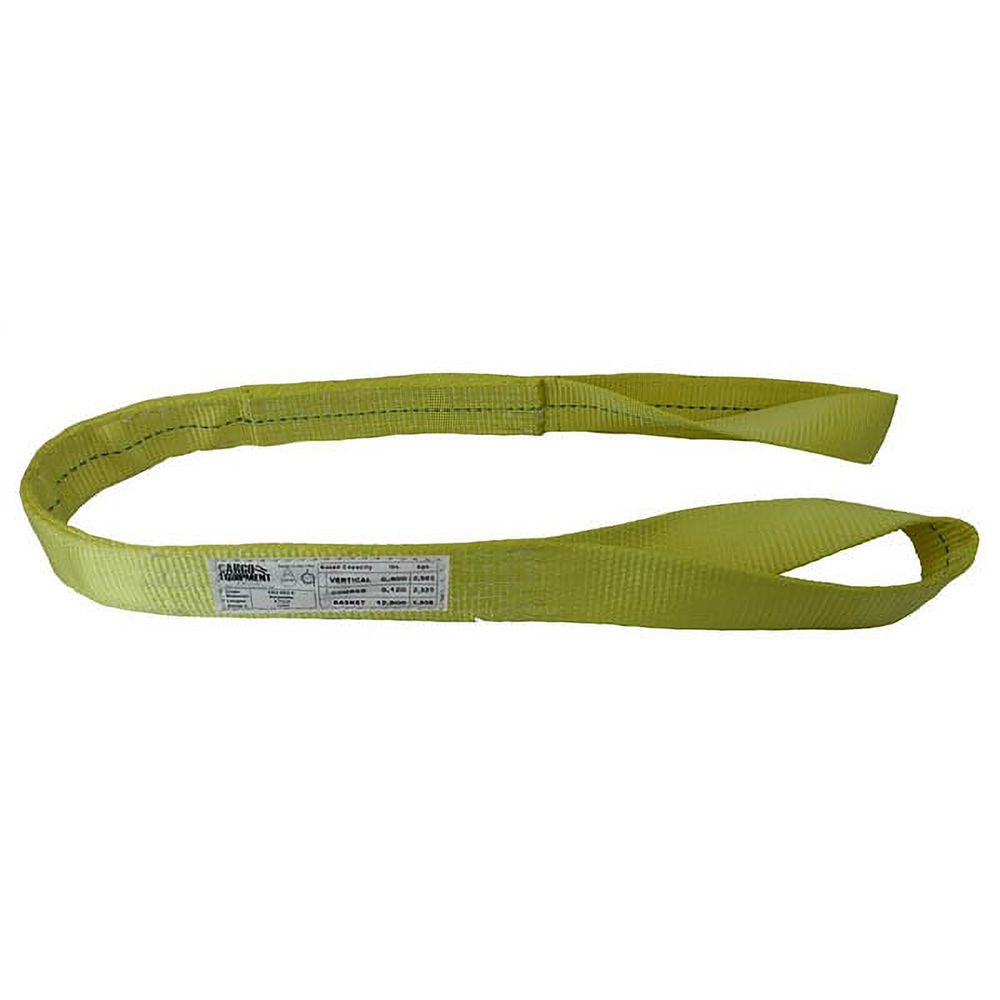 Lift-All Nylon Web Sling, Eye/Eye, 2-Ply, 2 In. Width, Vertical Cap 6400 Lbs Part No Ee2802n Lift-All Nylon Web Sling, Eye/Eye, 2-Ply, 2 In. Width, Vertical Cap 6400 Lbs Part No Ee2802n