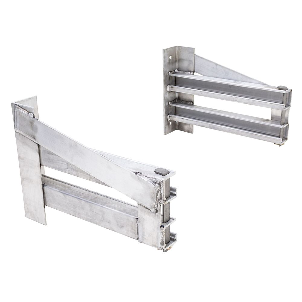 HD Ramps Loading Ramp Storage Brackets for Step Deck Trailers without ...